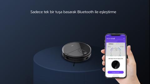 360 S10 Vacuum Mop Pro Cleaner Akıllı Robot Süpürge