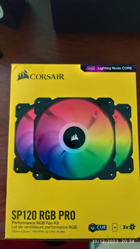 CORSAİR SP120 RGB PRO (2 li) + Lighting Node Core