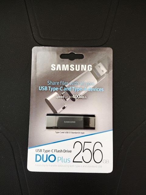 SATILIK -  SIFIR  || Samsung DUO Plus 256GB 300MB/s USB 3.1 Type-C Flash Bellek