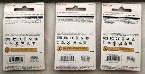 SanDisk Cruzer 16 GB-32GB/Kingston 32 GB Exodia-DataTraveler Flash Bellekler -Kapalı Kutu/Sıfır-