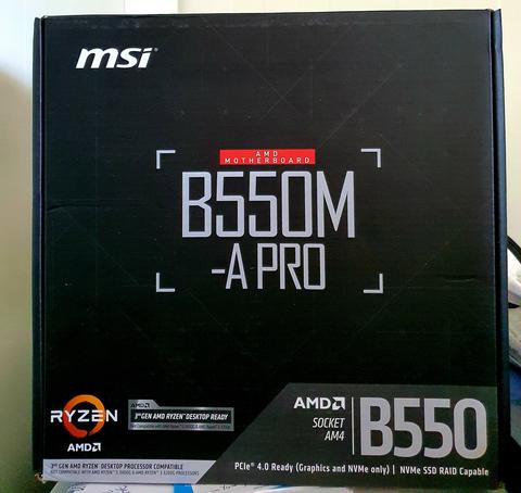 MSI B550M A-PRO ANAKART