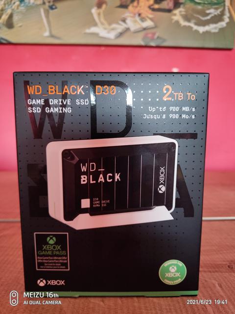 (2500TL) Sıfır WD BLACK 2TB D30 harici SSD