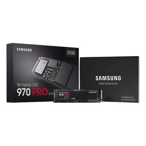 Sıfır Samsung 970 Pro MZ-V7P512BW 512 GB NVMe M.2 SSD