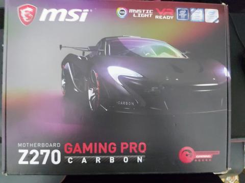 Msi Z270 Gaming Pro Carbon +  Intel Core i5 7600K (İkisini alana 2bin tl)