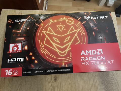Sapphire Nitro+ AMD Radeon RX 7800 XT 16 GB GDDR6 Sıfır Ayarında