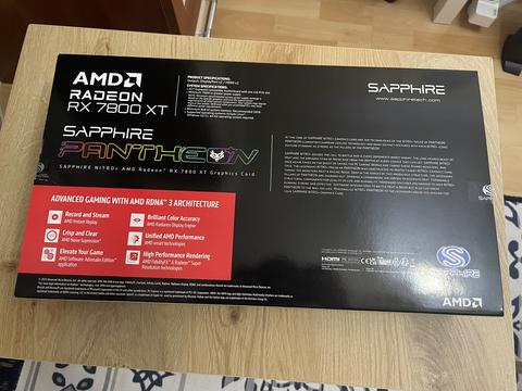 Sapphire Nitro+ AMD Radeon RX 7800 XT 16 GB GDDR6 Sıfır Ayarında