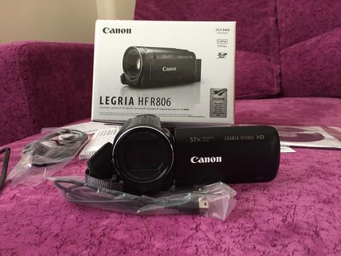 TERTEMİZ CANON LEGRIA HF-R806 VİDEO KAMERA [GARANTİLİ-FATURALI]