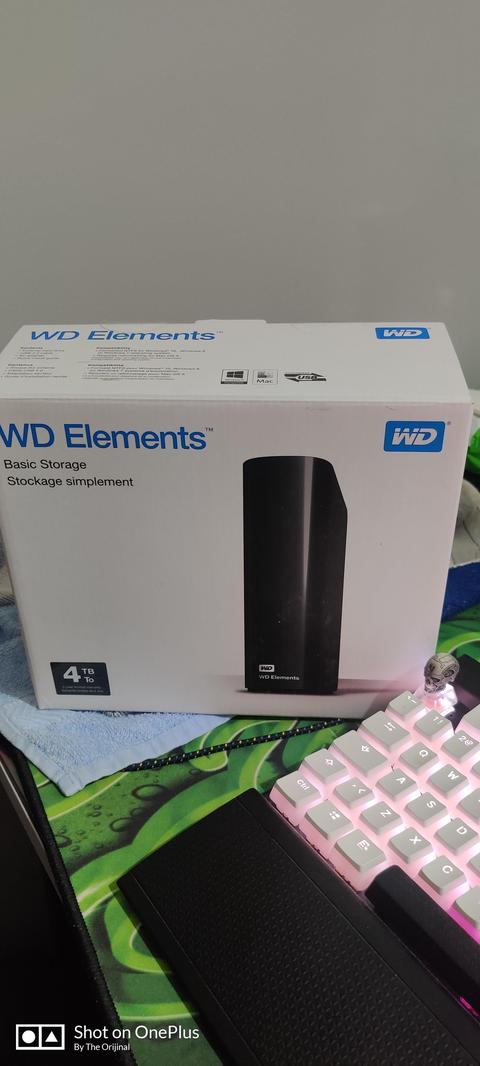 WD Western Digital Elements Desktop Harici Diskler.