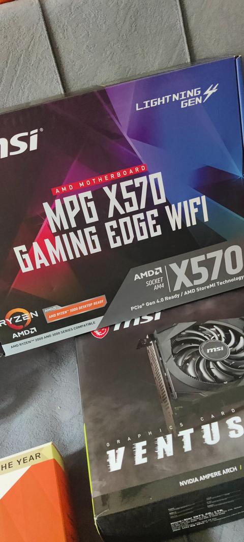 MSI x570 Gaming Edge WiFi Sıfır Ayarında