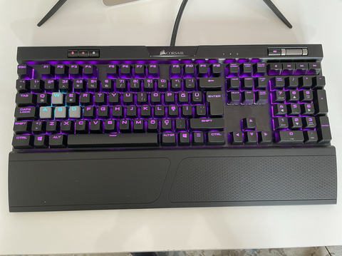 Corsair K70 MK2 Cherry MX RED Switch Mekanik Klavye