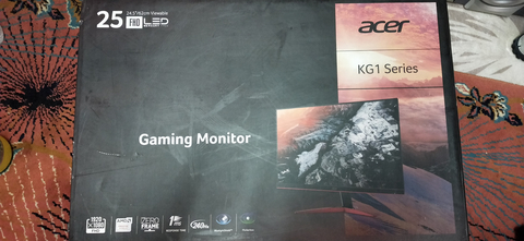 [SATILIK] Acer KG251Q 240 hz Oyuncu Monitörü AMD Freescync