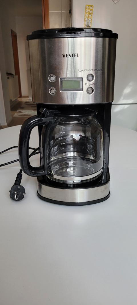 [SATILDI] Vestel Inox Kahve Makinesi 400 TL