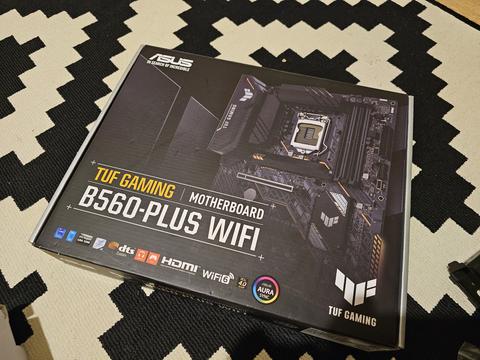 [SATILDI] SATILIK || ASUS TUF Gaming B560-PLUS 5000mhz(OC) RGB M.2 Wi-Fi 1200p ATX Anakart