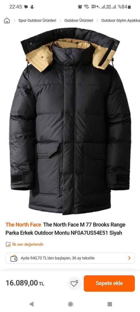 The North Face M77 Parka XXL