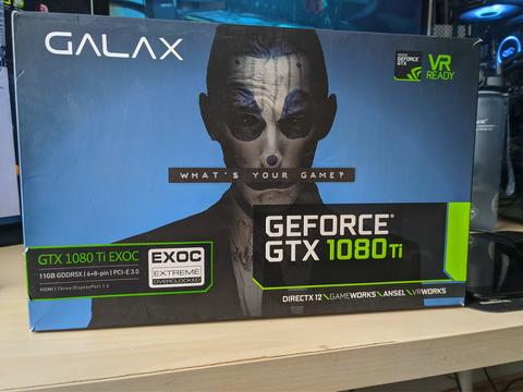 Galax GeForce GTX1080Ti EXOC 11GB 352Bit GDDR5X Ekran Kartı