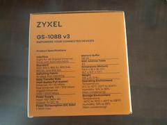 Zyxel GS-108BV3 8-Port Masaüstü Gigabit Switch (Metal Kasa)