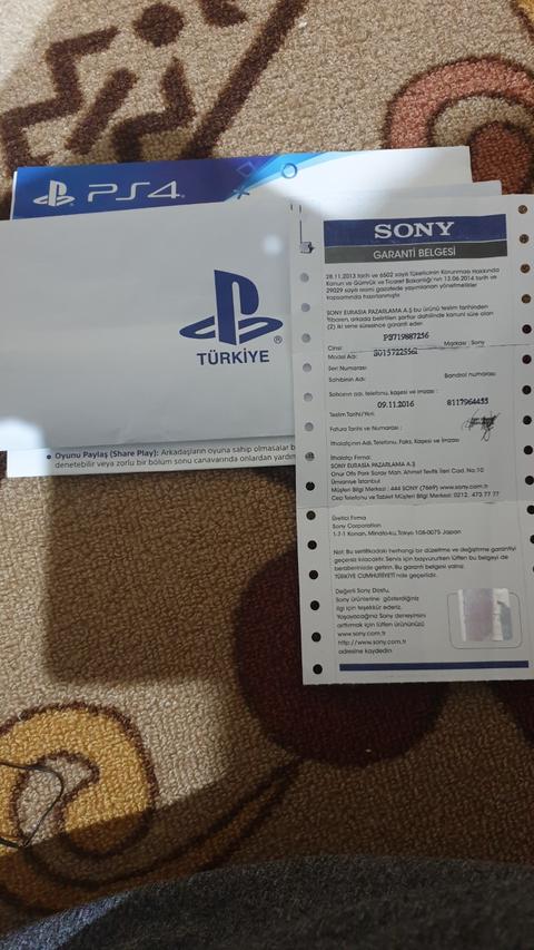 PS4 PRO 7016B eurasia ,full kutulu, tek kol, 2 oyun hediye 2300 TL