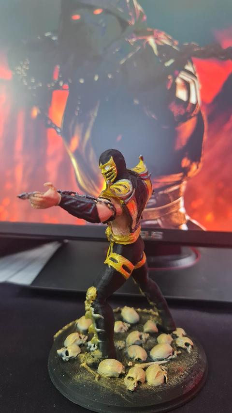 Mortal Kombat SCARPiON / SUB-ZERO Figür