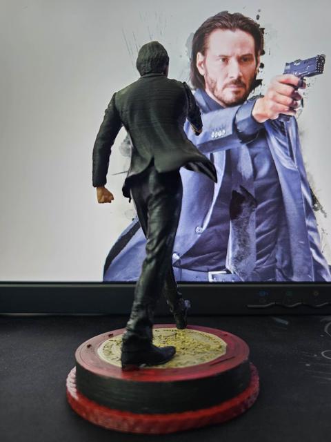 John WiCK 3D Figür