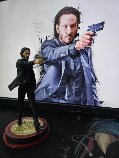 [SATILDI] Jhon WiCK 3D Figür