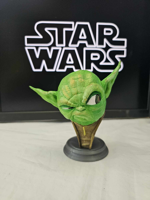 YODA Büst 3D Figür