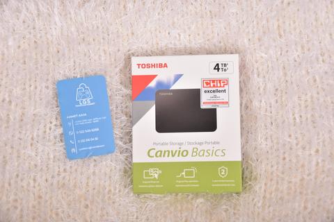 Toshiba Canvio Basic 2.5" 4TB USB 3.2  Taşınabilir Harici Sabit Disk  (sıfır)