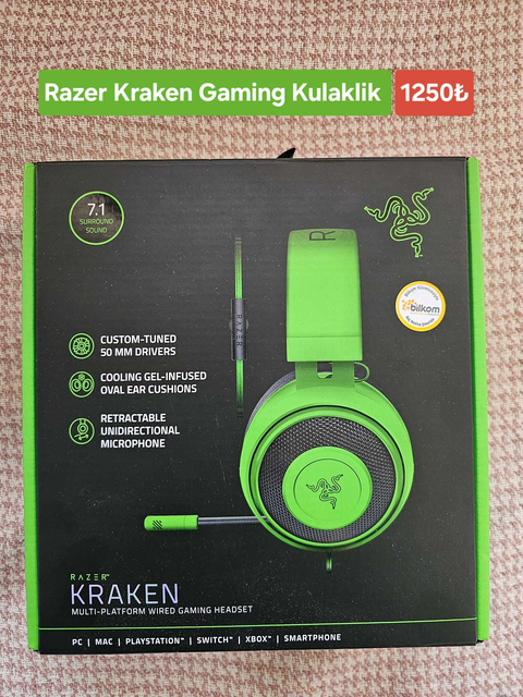 Satılık Ürünler Bir Çok Ürün [Gaming Klavye + Mause + Kulaklık +HDD+ Kule Soğutma Vs Vs]