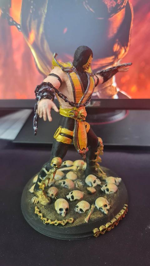 Mortal Kombat SCARPiON / SUB-ZERO Figür