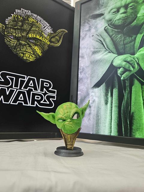 YODA Büst 3D Figür