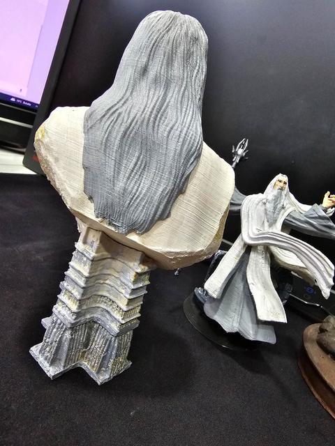 Saruman  3D   Büst Figür