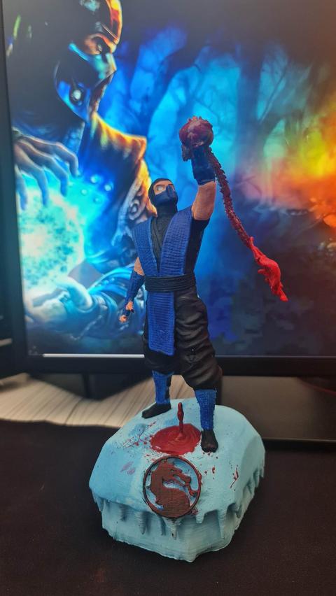 Mortal Kombat SCARPiON / SUB-ZERO Figür