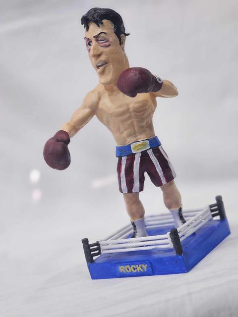 Rocky Balboa 3D Figür