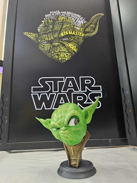 YODA Büst 3D Figür