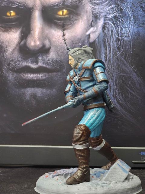Rivialı Geralt 3D Figür