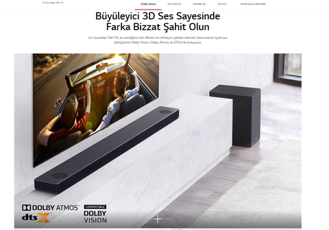 Satılık LG Soundbar SN11R