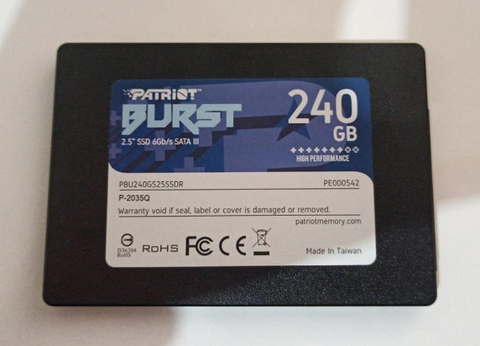 Patriot Burst 240 GB | Sıfır Ayarında