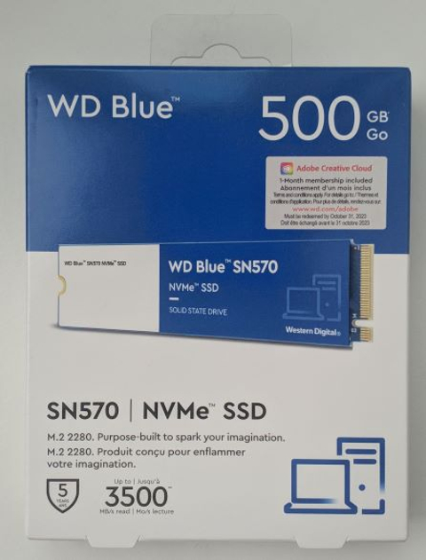 WD Blue SN570 500GB