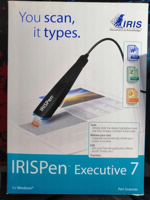 IRISPen Executive 7 Kalem Şeklinde Çok Fonksiyonlu  Tarayıcı + Translater +