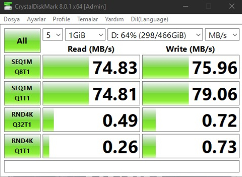 Western Digital 500 GB HDD 7200rpm, 32MB önbellek, SATA-II)