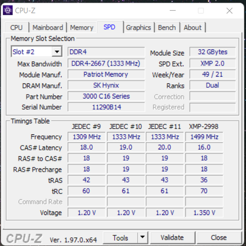 2x16 2x32 GB Ram Kingston ve Patriot