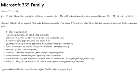 [SATILDI] [SATILIK] 16 aylık Office 365 Aile Hesabı Ortaklık 400 TL - Son 2 kişi