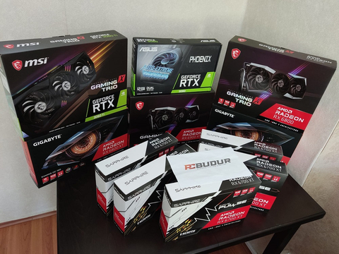 RX6900XT, RX6800XT, RX6800, RX6700XT, RTX3060 Ekran Kartları | EN UYGUN FİYATLAR! DEV KAMPANYA!