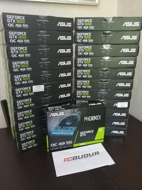 Asus Phoenix GTX 1650 OC 4GB | Sıfır, Adınıza Faturalı, 3 Yıl Garantili | KREDİ KARTIYLA 3014 TL!