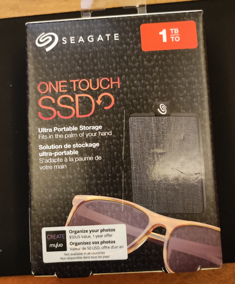 -Sıfır- Seagate One Touch SSD, 1 TB, Taşınabilir Harici SSD - Bursa