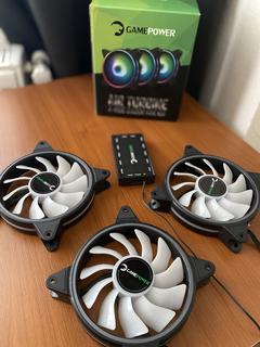 Satıldı Gamepower RGP 3x fan kit