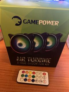 Satıldı Gamepower RGP 3x fan kit