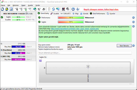 Satılık harici hdd wd 1tb