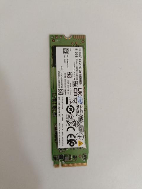 [SATILDI] Intel 670P 512 GB M.2 SSD