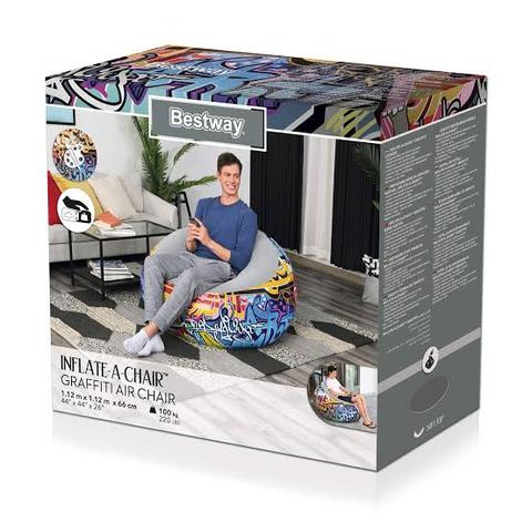 BestWay Grafiti Air Chair ( Sıfır )