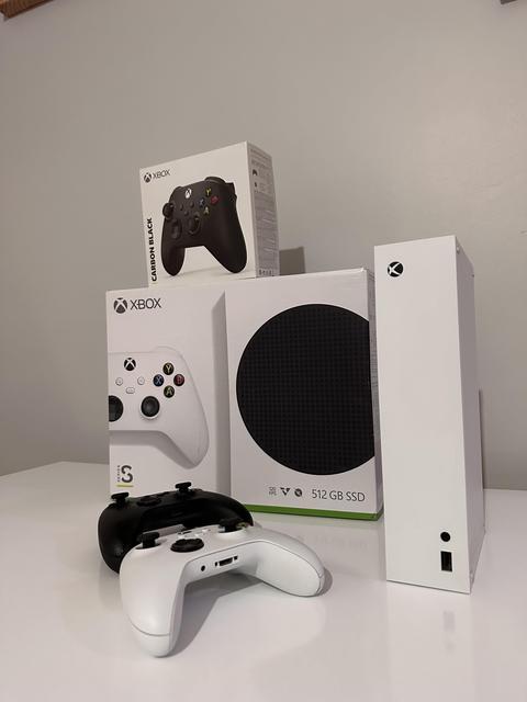 Çift Kol Xbox Series S - Sıfır Ayarında - 2. Kol Carbon Black